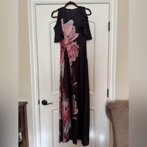 Ted Baker London Floral Maxi Dress - Size 1 (US 2)